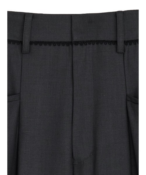 Ameri(アメリ)の「PETIT LACE VOLUME PANTS(その他パンツ・レディース・マルチ/ベージュ/グレー・SMALL/X-SMALL/MEDIUM)」の4枚目の写真