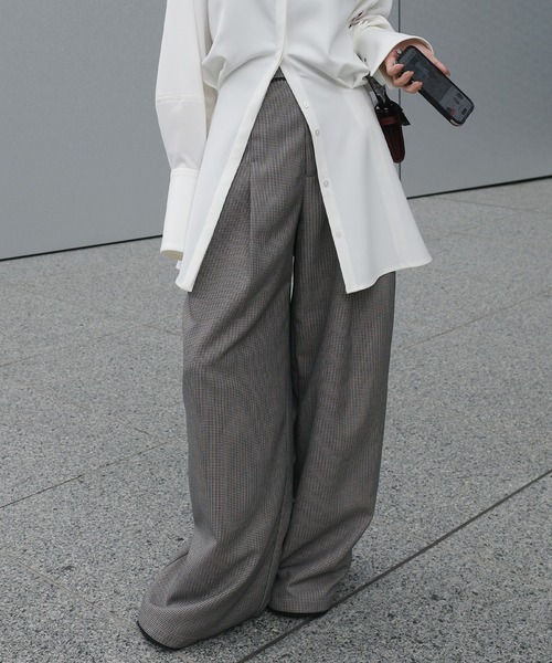 Ameri(アメリ)の「PETIT LACE VOLUME PANTS(その他パンツ・レディース・マルチ/ベージュ/グレー・SMALL/X-SMALL/MEDIUM)」の10枚目の写真