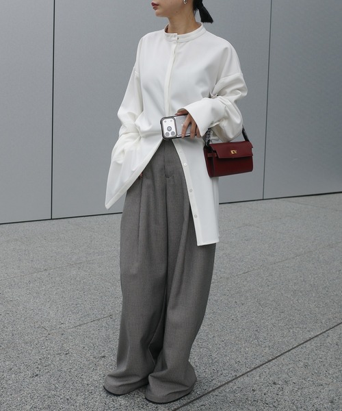 Ameri(アメリ)の「PETIT LACE VOLUME PANTS(その他パンツ・レディース・マルチ/ベージュ/グレー・SMALL/X-SMALL/MEDIUM)」の12枚目の写真