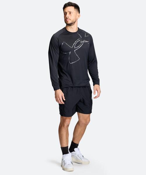 UNDER ARMOUR(アンダーアーマー)の「UAテック カモ ロングスリーブ Tシャツ(トレーニング/メンズ)(Tシャツ/カットソー・メンズ・ブラック・2XL/L/M/S/3XL/XL)」の3枚目の写真