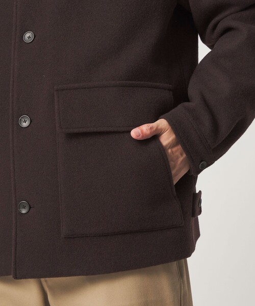 green label relaxing(グリーンレーベルリラクシング)の「SENTDALE WOOL カバーオール(カバーオール・メンズ・ブラック/ダークブラウン/オリーブ/その他1・S/M/L/XL)」の14枚目の写真