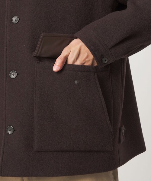 green label relaxing(グリーンレーベルリラクシング)の「SENTDALE WOOL カバーオール(カバーオール・メンズ・ブラック/ダークブラウン/オリーブ/その他1・S/M/L/XL)」の15枚目の写真