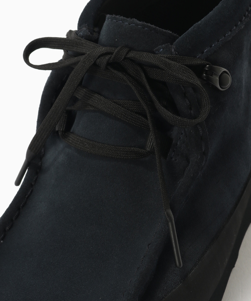 Clarks(クラークス)の「CLARKS / クラークス WallabeeBT GTX RAND(ブーツ・メンズ・ネイビー/アイボリー・80/75/70/85)」の9枚目の写真