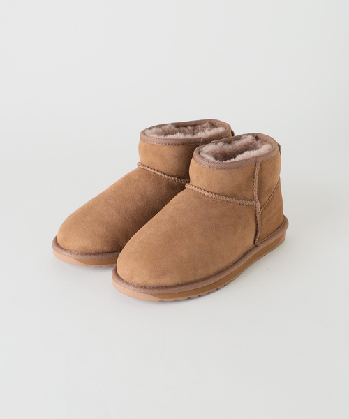 U by SPICK&SPAN(ユーバイスピックアンドスパン)の「《 》EMU Australia/エミュー オーストラリア STINGER MICRO(ブーツ・レディース・ブラウン/キャメル・23cm/25cm/24cm)」の4枚目の写真