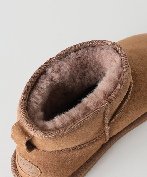 U by SPICK&SPAN(ユーバイスピックアンドスパン)の「《 》EMU Australia/エミュー オーストラリア STINGER MICRO(ブーツ・レディース・ブラウン/キャメル・23cm/25cm/24cm)」の13枚目の写真