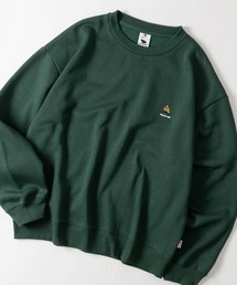 【a-r】〔RedCapGirl/レッドキャップガール〕JOHN’SCLOSET別注 ワンポイント刺繍 クルーネックスウェット ユニセックス/メンズ/レディース