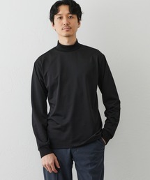 デニスラ 長袖モックネック Tシャツ【吸水速乾/抗菌防臭/ビジネス】