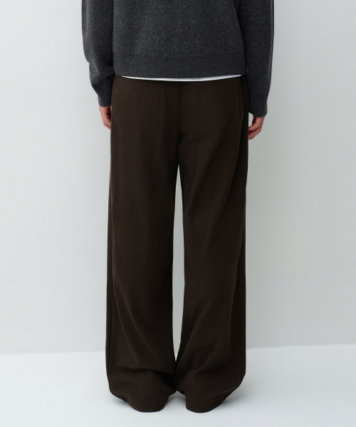 MUSINSA STANDARD（ムシンサスタンダード）の「14W コーデュロイエクストラワイドパンツ [ブラウン]（その他パンツ・メンズ・その他・38/36/34/32/30/31/33/28/29）」の3枚目の写真