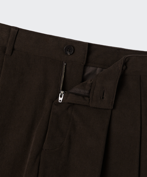 MUSINSA STANDARD（ムシンサスタンダード）の「14W コーデュロイエクストラワイドパンツ [ブラウン]（その他パンツ・メンズ・その他・38/36/34/32/30/31/33/28/29）」の4枚目の写真
