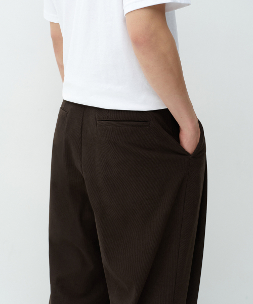 MUSINSA STANDARD（ムシンサスタンダード）の「14W コーデュロイエクストラワイドパンツ [ブラウン]（その他パンツ・メンズ・その他・38/36/34/32/30/31/33/28/29）」の6枚目の写真