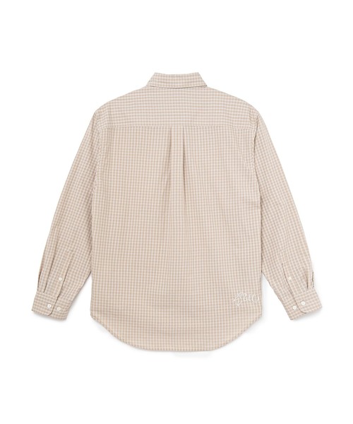 BOTT(ボット)の「BoTT / ボット BOTTERFLY CHECK SHIRT(シャツ/ブラウス・メンズ・ホワイト系その他/グリーン・MEDIUM/SMALL)」の3枚目の写真