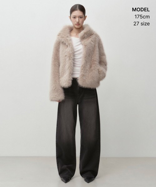 MUSINSA STANDARD WOMAN（ムシンサスタンダードウーマン）の「ウィメンズフェイディッド11Wコーデュロイワイドパンツ[グレー]（その他パンツ・レディース・その他・30/29/28/27/26/25/24）」の5枚目の写真