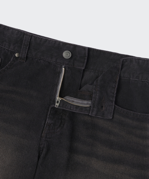 MUSINSA STANDARD WOMAN（ムシンサスタンダードウーマン）の「ウィメンズフェイディッド11Wコーデュロイワイドパンツ[グレー]（その他パンツ・レディース・その他・30/29/28/27/26/25/24）」の2枚目の写真