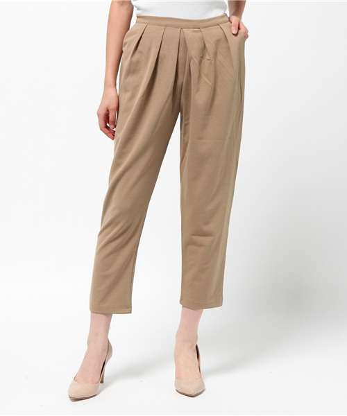 Color（カラー）の「タックイージーパンツ/テーパード（その他パンツ・レディース・グレー/ネイビー/ベージュ/ブラック/チャコールグレー・MEDIUM/LARGE/SMALL）」の5枚目の写真