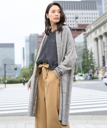 GLOBAL WORK | 7ゲージウールコンロングカーディガン長袖/719922(カーディガン/ボレロ)