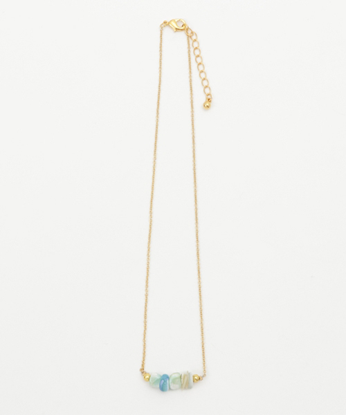 チャイハネ（チャイハネ）の「【チャイハネ】ルーシェネックレス（ネックレス・レディース・カラフル/ターコイズブルー/ホワイト・FREE）」の9枚目の写真