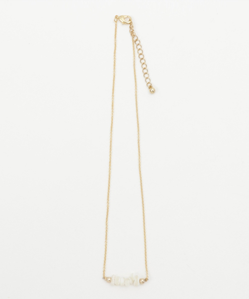 チャイハネ（チャイハネ）の「【チャイハネ】ルーシェネックレス（ネックレス・レディース・カラフル/ターコイズブルー/ホワイト・FREE）」の10枚目の写真