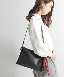 WEGO | WEGO/スカーフ付きクラッチバッグ(クラッチバッグ)