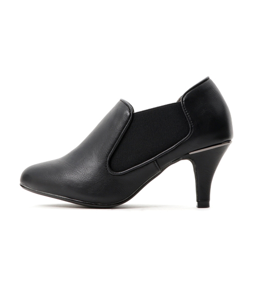 Noubel Voug Relax（ヌーベルヴォーグリラックス）の「Noubel Voug Relax(ヌーベル　ヴォーグ リラックス)/メタルラインサイドゴアヒールブーティー（ブーツ・レディース・ダークブラウン/ブラック/キャメル・S/LL/M/L）」の6枚目の写真