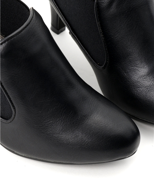 Noubel Voug Relax（ヌーベルヴォーグリラックス）の「Noubel Voug Relax(ヌーベル　ヴォーグ リラックス)/メタルラインサイドゴアヒールブーティー（ブーツ・レディース・ダークブラウン/ブラック/キャメル・S/LL/M/L）」の10枚目の写真