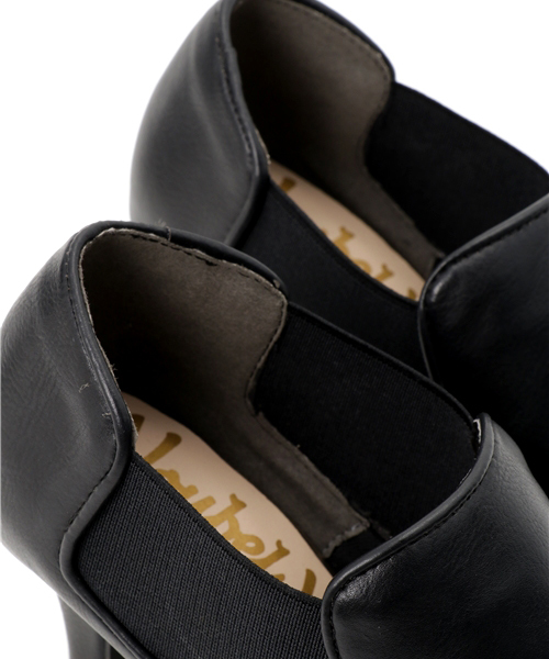 Noubel Voug Relax（ヌーベルヴォーグリラックス）の「Noubel Voug Relax(ヌーベル　ヴォーグ リラックス)/メタルラインサイドゴアヒールブーティー（ブーツ・レディース・ダークブラウン/ブラック/キャメル・S/LL/M/L）」の4枚目の写真