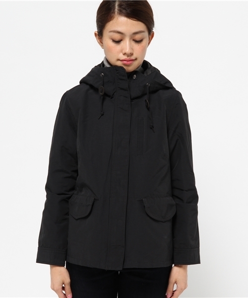 LBC(エルビーシー)の「ファミリーライン UNISEX グログランマウンテンパーカー(マウンテンパーカー・レディース・ブラック/オリーブ/マスタード・SMALL/MEDIUM/LARGE)」の12枚目の写真