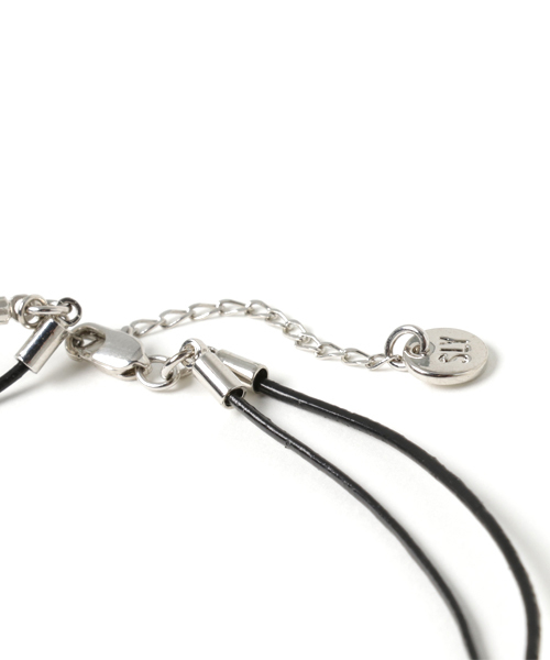 SLY（スライ）の「SIMPLY DOUBLE CHOKER（ネックレス・レディース・ブラック・FREE）」の2枚目の写真