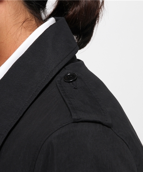 AMERICAN RAG CIE（アメリカンラグシー）の「ライナー脱着 ミリタリートレンチコート（トレンチコート・メンズ・ブラック/オリーブ/キャメル・2/1）」の11枚目の写真