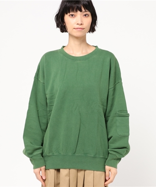 RODEO CROWNS WIDE BOWL(ロデオクラウンズワイドボウル)の「ビッグ スウェット(Tシャツ/カットソー・レディース・オレンジ/ベージュ/グリーン/ブルー・FREE)」の5枚目の写真