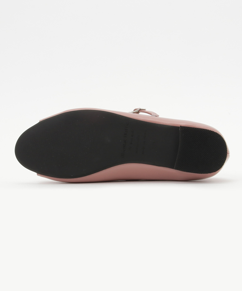 WA ORiental TRaffic（ダブルエーオリエンタルトラフィック）の「春夏新作★オープントゥフラットパンプス★7610（パンプス・レディース・ブラック/ピンク/ベージュ・38/41/39/36/35/40/42/37/34）」の5枚目の写真