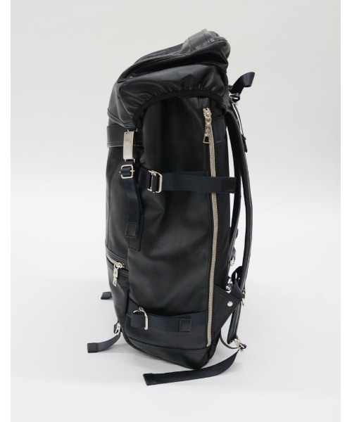 ★美品★完売商品master-piece Ripe ver.2 レザー✕ナイロン master-piece / Ripe-v2 レザーバックパック / 222105-v2