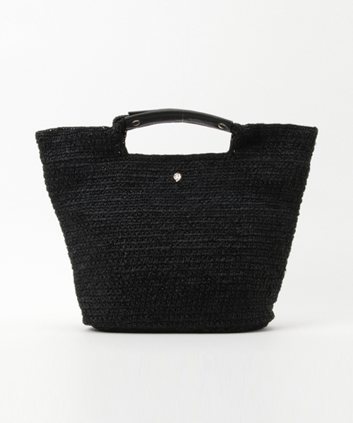 Helen Kaminski(ヘレンカミンスキー)の「HELEN KAMINSKY(ヘレンカミンスキー)ラフィアカゴバッグ (かごバッグ・レディース・グレー/ベージュ・ONE SIZE)」の1枚目の写真