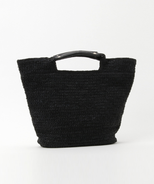 Helen Kaminski(ヘレンカミンスキー)の「HELEN KAMINSKY(ヘレンカミンスキー)ラフィアカゴバッグ (かごバッグ・レディース・グレー/ベージュ・ONE SIZE)」の3枚目の写真