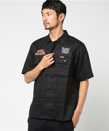 HYSTERIC GLAMOUR | FERGADELIC METAL プリント 半袖ワークシャツ(シャツ/ブラウス)