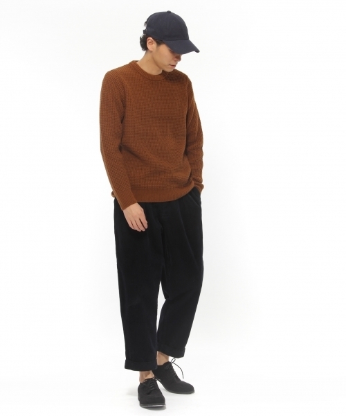 LAKOLE（ラコレ）の「【撥水】8Wコーデュロイワイドタックパンツ / LAKOLE（その他パンツ・メンズ・オリーブ/ブラウン/ブラック/サンドグレー/ネイビー/ダークブラウン・LARGE/MEDIUM/SMALL）」の6枚目の写真