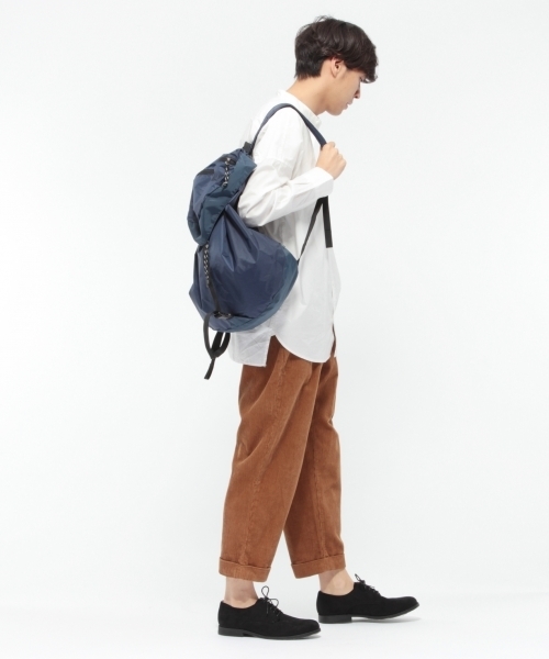 LAKOLE（ラコレ）の「【撥水】8Wコーデュロイワイドタックパンツ / LAKOLE（その他パンツ・メンズ・オリーブ/ブラウン/ブラック/サンドグレー/ネイビー/ダークブラウン・LARGE/MEDIUM/SMALL）」の16枚目の写真