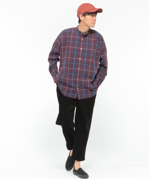 LAKOLE（ラコレ）の「【撥水】8Wコーデュロイワイドタックパンツ / LAKOLE（その他パンツ・メンズ・オリーブ/ブラウン/ブラック/サンドグレー/ネイビー/ダークブラウン・LARGE/MEDIUM/SMALL）」の19枚目の写真