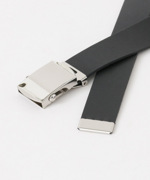 URBAN RESEARCH（アーバンリサーチ）の「JIAN　GACHA LEATHER BELT（ベルト・メンズ・ホワイト/ブラック/パープル/ブラウン/グレー/オレンジ・FREE）」の8枚目の写真