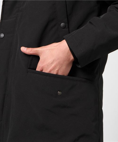 DANTON（ダントン）の「DANTON (ダントン) MENS FUR DOWN メンズファーダウン JD-8535LAS（ダウンジャケット/コート・メンズ・ブラック/グレー/ネイビー/オリーブ・40/38/42）」の9枚目の写真