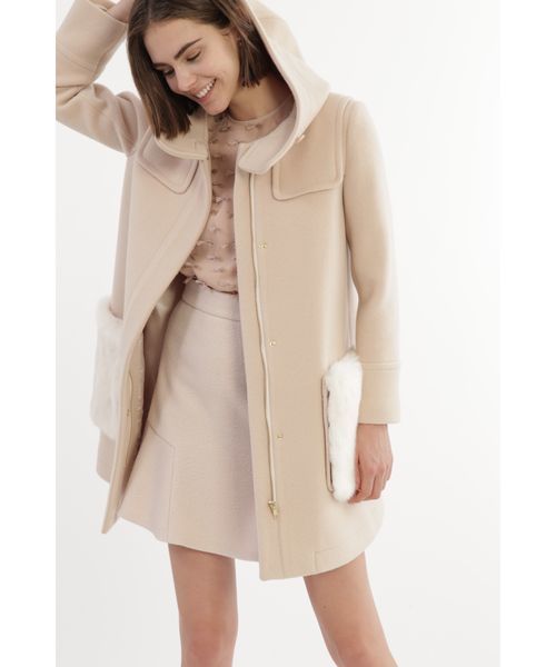 JILL STUART（ジルスチュアート）の「◆ボウカットジャガードノースリーブブラウス（シャツ/ブラウス・レディース・ブラック/ピンク・S/M）」の8枚目の写真