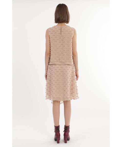 JILL STUART（ジルスチュアート）の「◆ボウカットジャガードノースリーブブラウス（シャツ/ブラウス・レディース・ブラック/ピンク・S/M）」の13枚目の写真