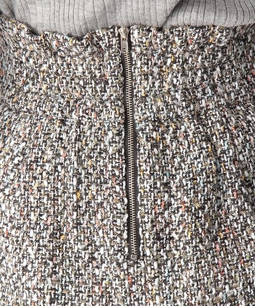 mysty woman（ミスティウーマン）の「ツィード／チェックアソートタイトスカート（スカート・レディース・ベージュ系その他/レッド系その他/ネイビー・FREE）」の10枚目の写真