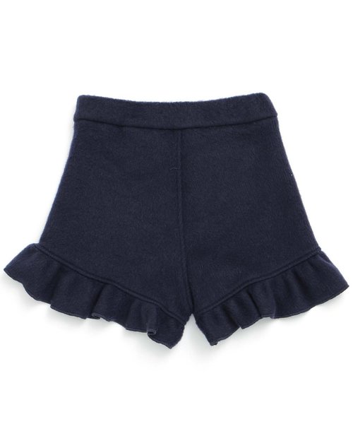 apres les cours(アプレレクール)の「ニットソーフリルショートパンツ(その他パンツ・キッズ・ベージュ/ネイビー/サーモンピンク・100/110/120/130/140/80/90)」の7枚目の写真
