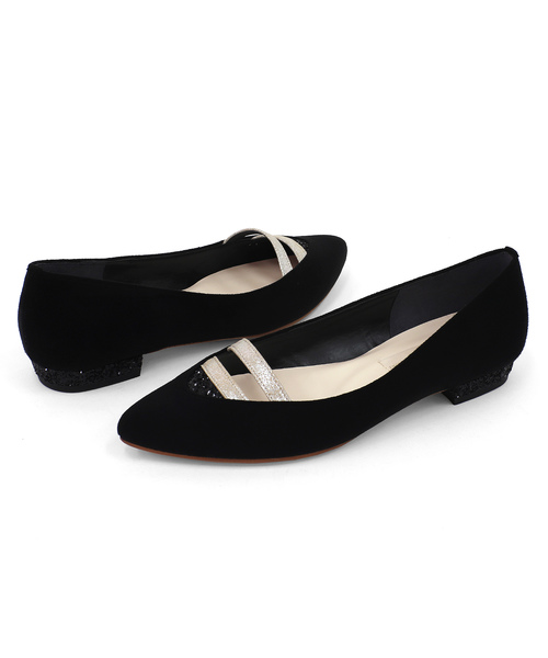 Carlie e felice（カーリーエフェリーチェ）の「ポインテッドトゥダブルラインパンプス【Carlie e felice/カーリーエフェリーチェ】（パンプス・レディース・イエロー/グリーン/ブラック/ベージュ・22.0cm/22.5cm/23.0cm/23.5cm/24.0cm/24.5cm）」の19枚目の写真