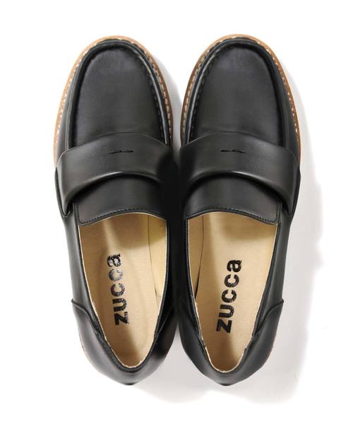 ZUCCa(ズッカ)の「ライトローファー(ローファー・レディース・ブラック/ホワイト×ブラック・M size/L size/S size)」の8枚目の写真