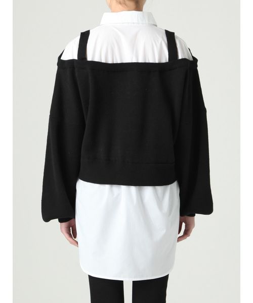 MURUA（ムルーア）の「カーデレイヤードシャツ（シャツ/ブラウス・レディース・ラベンダー/その他1/ブラック・FREE）」の10枚目の写真