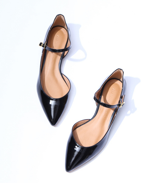 Abahouse Devinette（ドゥヴィネット）の「ワンストラップフラットシューズ（パンプス・レディース・レッド/ネイビー/その他・36/37/38）」の3枚目の写真