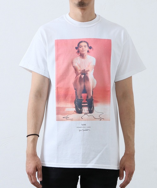 JOURNAL STANDARD(ジャーナルスタンダード)の「BJORK×K.CUMMINS ビョーク04#(Tシャツ/カットソー・メンズ・ブラック/ホワイト・LARGE/MEDIUM/X-LARGE)」の17枚目の写真