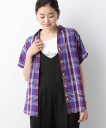 LEPSIM | 3WAYアソートガラシャツSS　795649(シャツ/ブラウス)