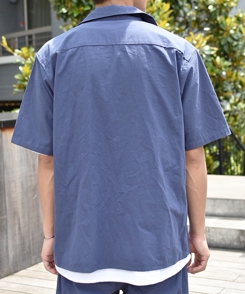 クーティー cootie セットアップ オープンカラー　ワイドパンツ COOTIE / Wool Serge 2 Tuck Easy Pants -Gray- | 80-HACHIMARU-
